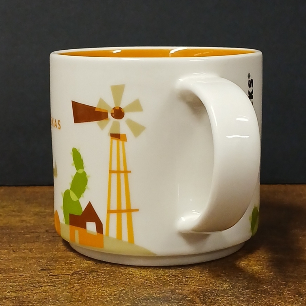Starbucks TEXAS Coffee Mug 2015 You Are Here Collector Mug Ceramic 14oz - Picture 4 of 6